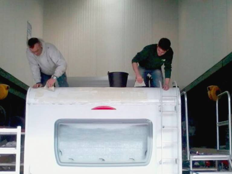 Schade aan uw vouwwagen, caravan of camper?